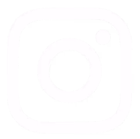 White Instagram logo on black background