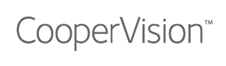 CooperVision brand name in simple gray text with trademark symbol.