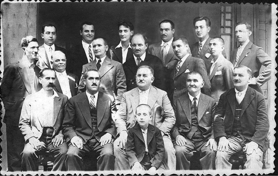 Майсторите сладкари в Русе 1925 година, снимка ДА-Русе