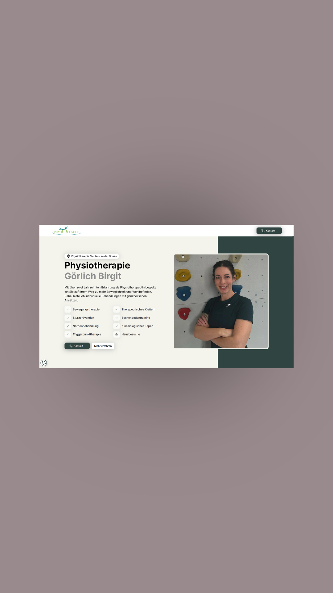 PhysioGoerlich Website Projekt
