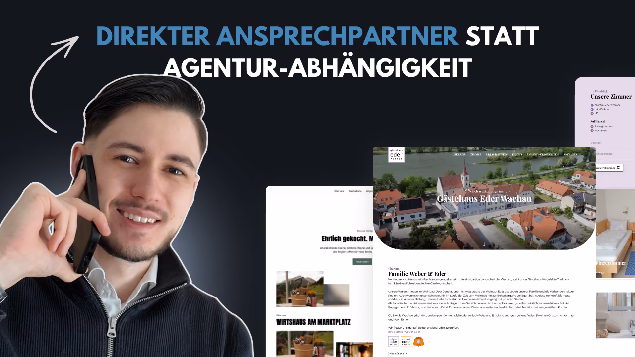Direkter Ansprechpartner statt Agentur: Webdesign in Niederösterreich
Insight - GörlichMedia - Webdesign Niederösterreich, Krems, St. Pölten
