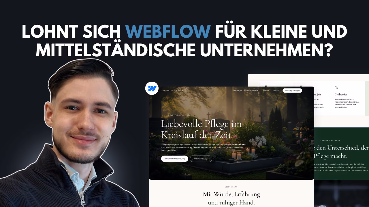 Lohnt sich Webflow für KMU? Vorteile für Unternehmen in Niederösterreich
Insight - GörlichMedia - Webdesign Niederösterreich, Krems, St. Pölten