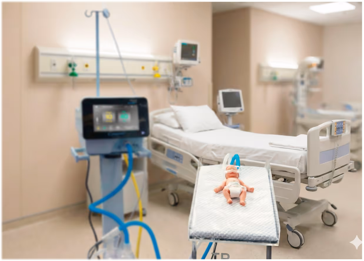 Terapia de CPAP de Bolhas Neonatal