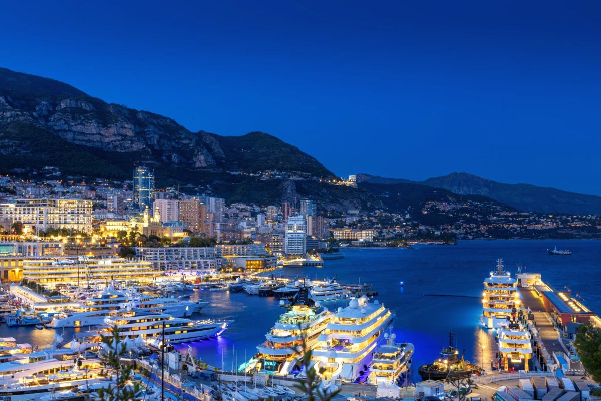 Luxury residential and commercial architecture in Monaco highlighting the infrastructure for high-net-worth residency.