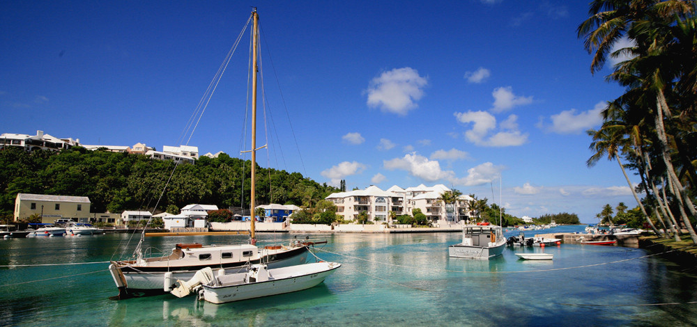 Professional landscape view of Bermuda illustrating the tax efficiency and institutional credibility available for global holding structures.