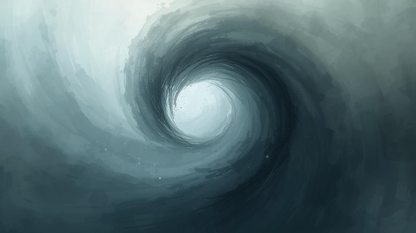 image d'un tourbillon sombre