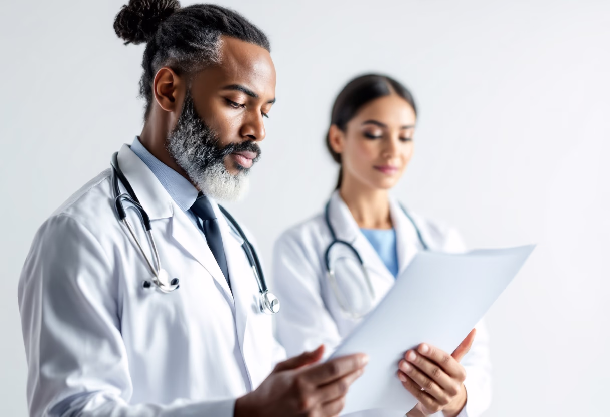 image of healthcare professionals in action