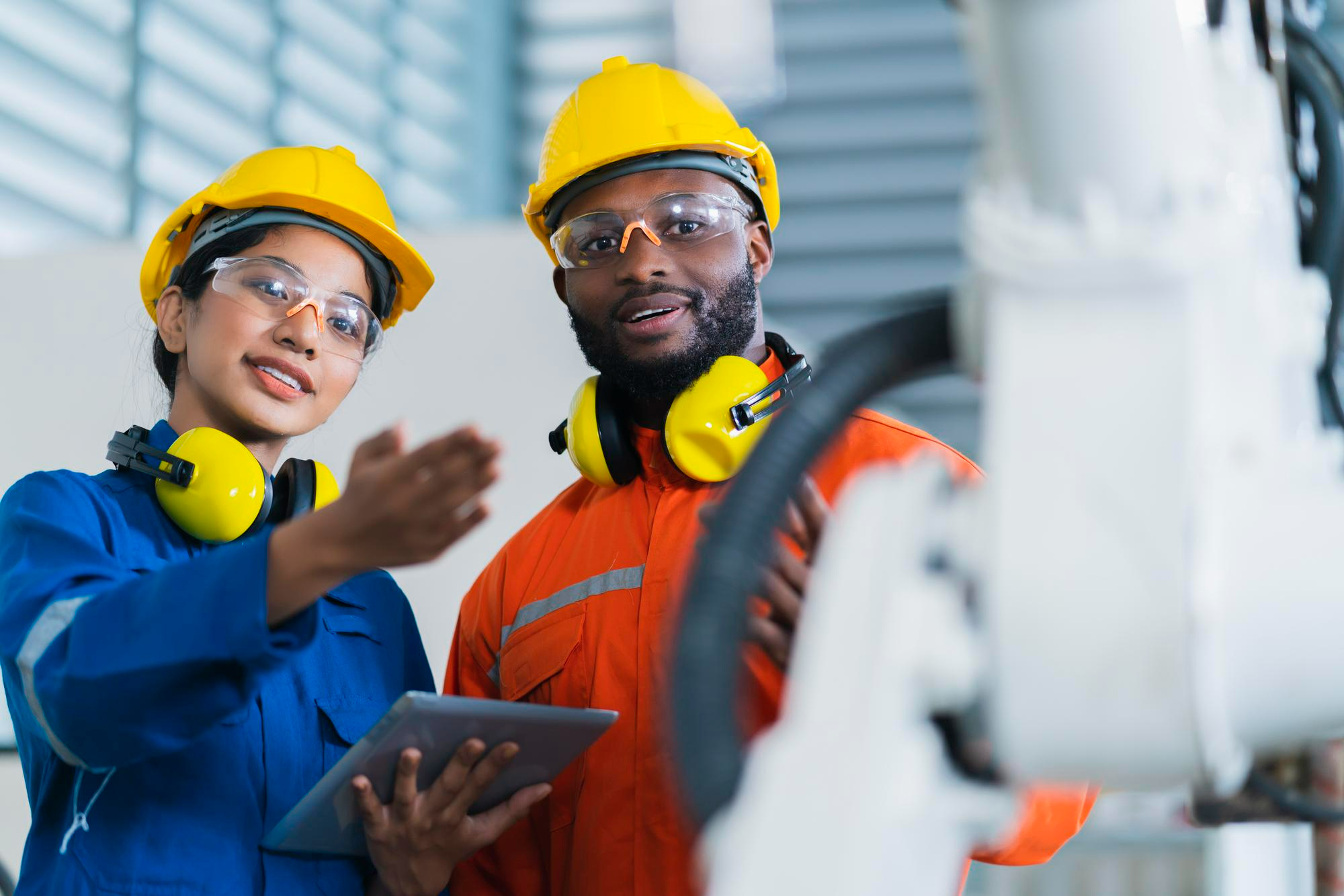 image of a diverse team in a meeting (for a edtech)