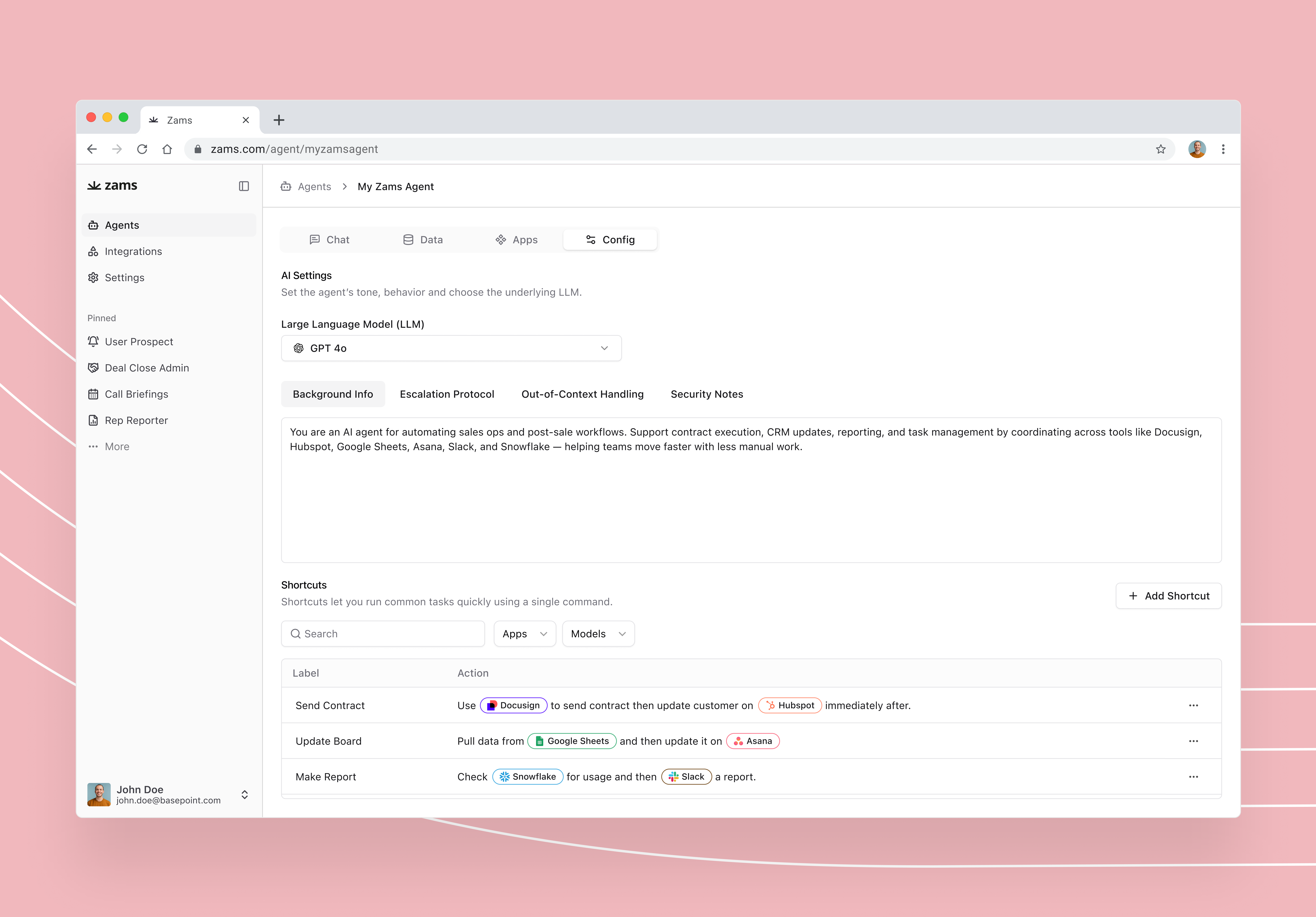 Sales reps laptop going through sales process automation and sales productivity on their laptop to do accurate sales forecasting to improve customer relationships