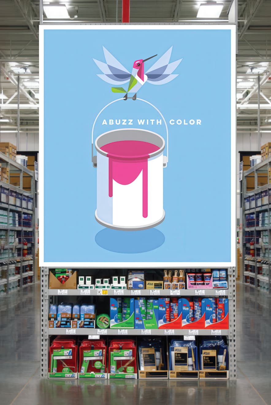 image of art installation (for an art gallery)