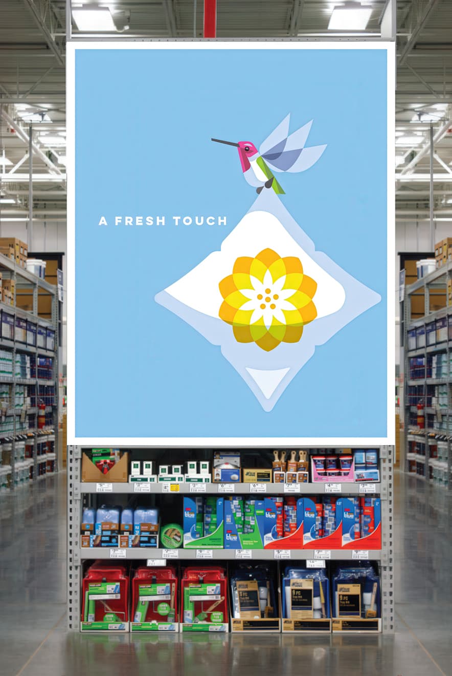 image of art installation (for an art gallery)