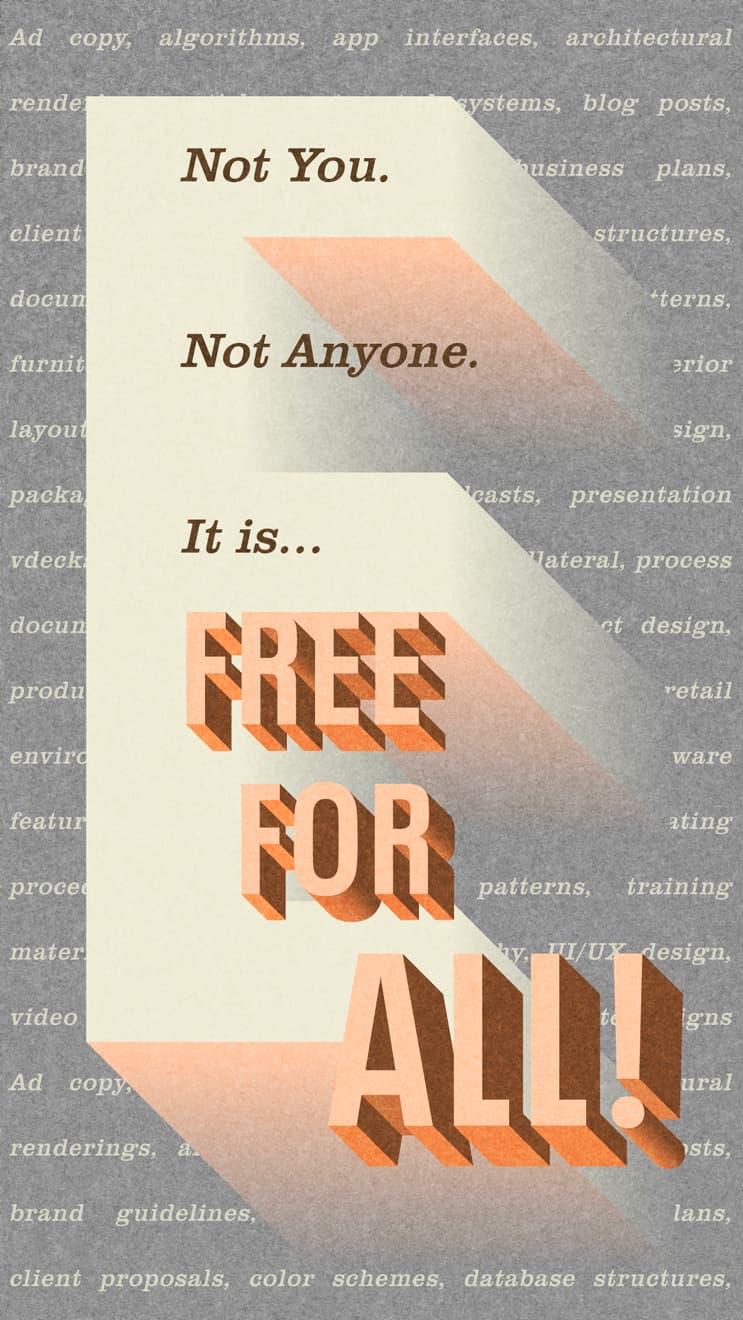 image of art installation (for an art gallery)