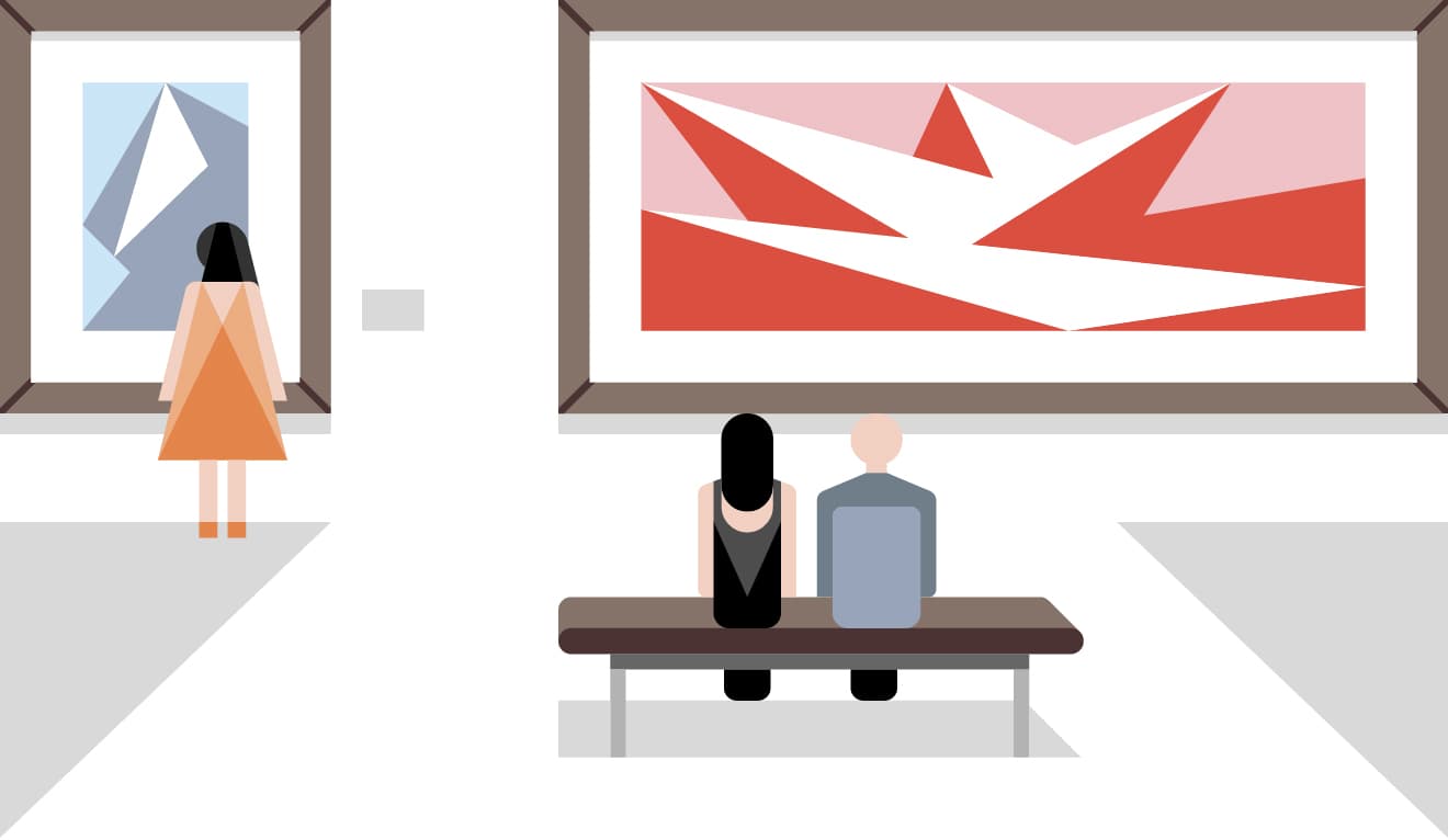 image of art installation (for an art gallery)