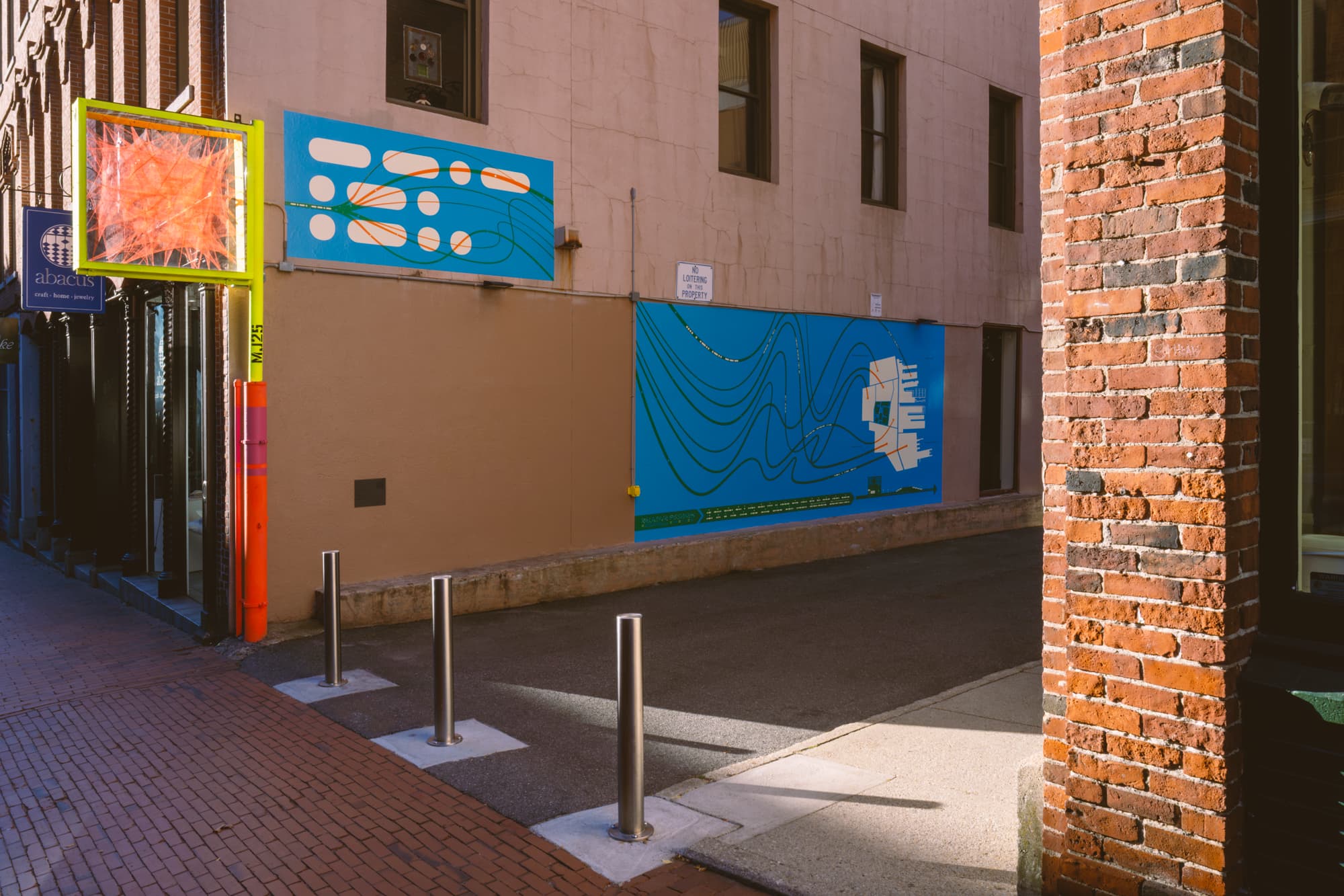 image of art installation (for an art gallery)