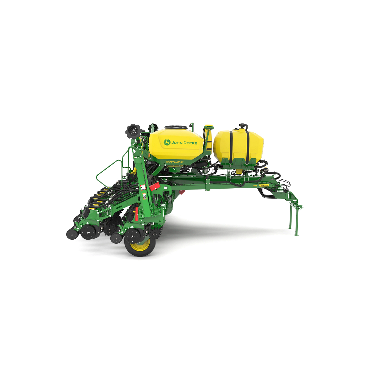 Studio image with right view of 1795 12-Row Split 23 Planter.