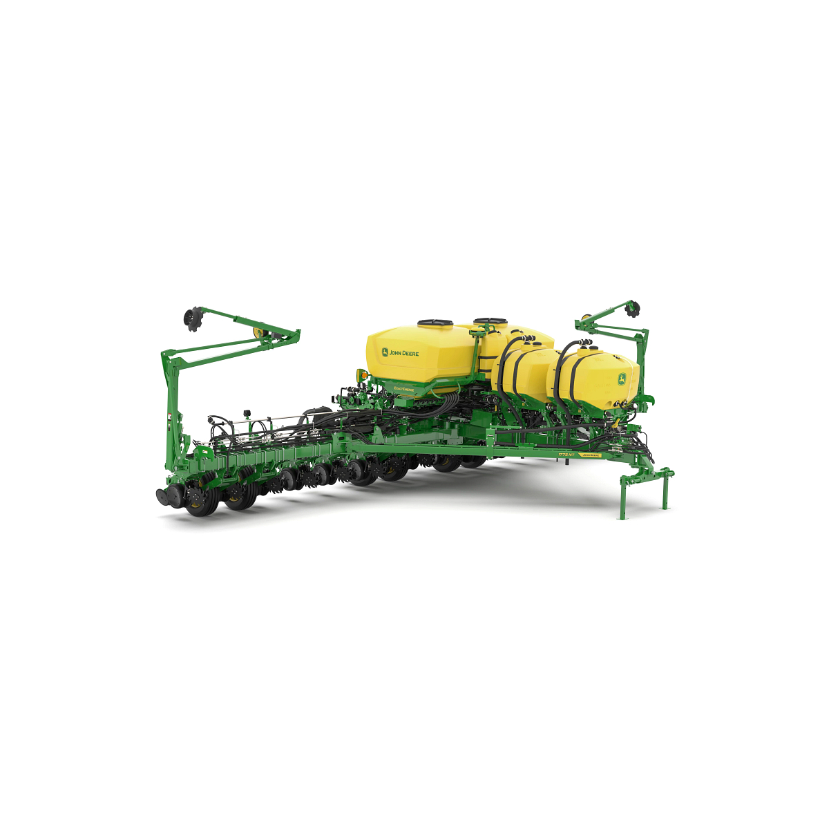 Studio rendering with front right view of 1775NT 16R planter.