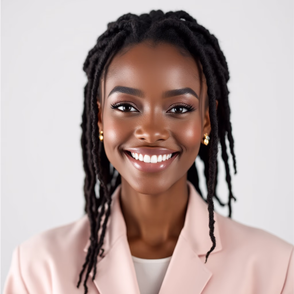 [headshot] image of customer (for a dental office)