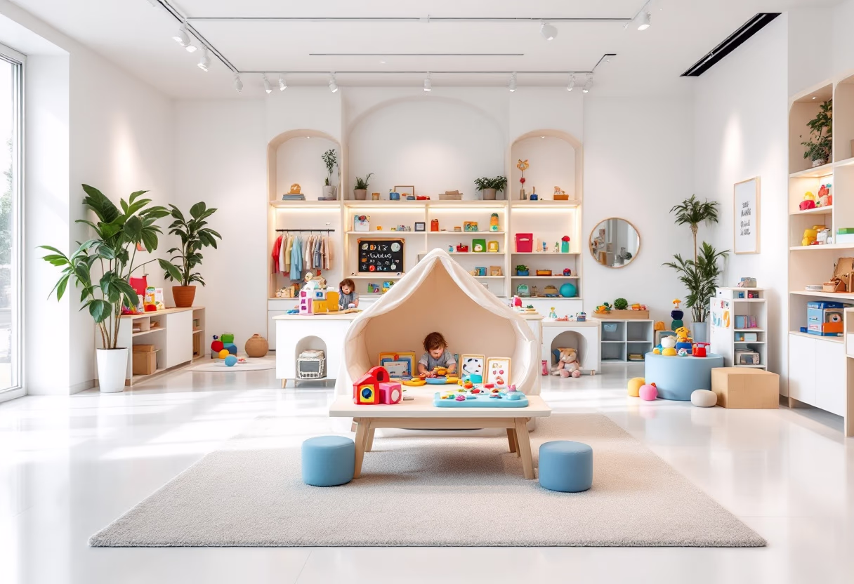 [background image] retail environment (for a toys & game store)