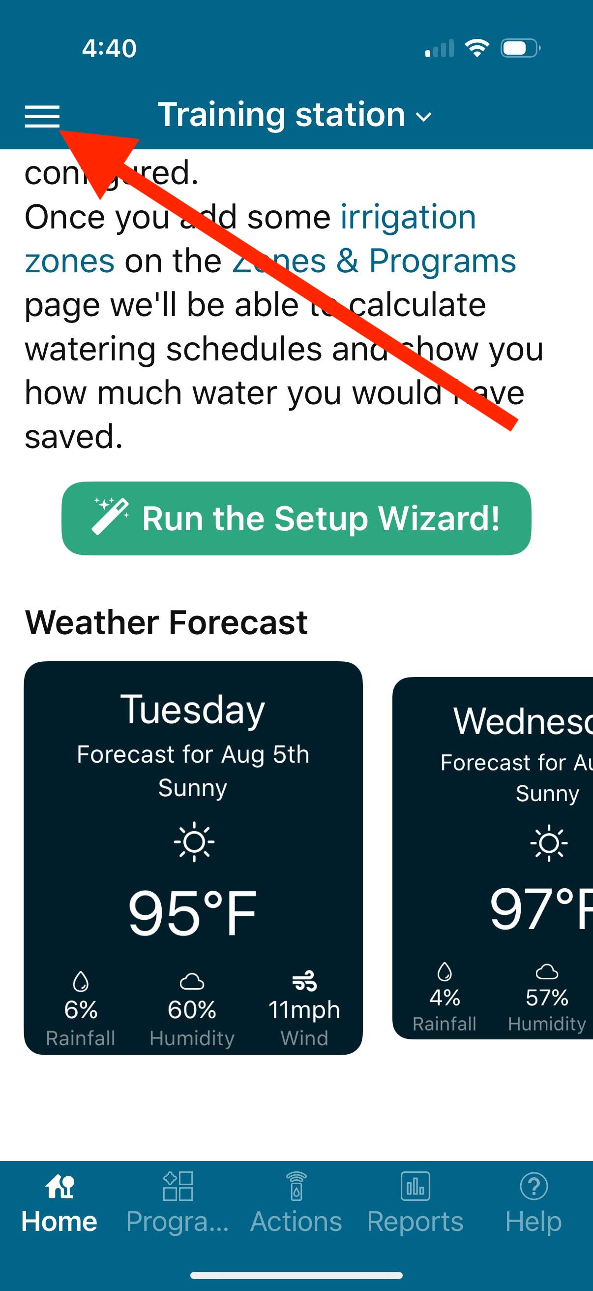 Share Rachio Controller