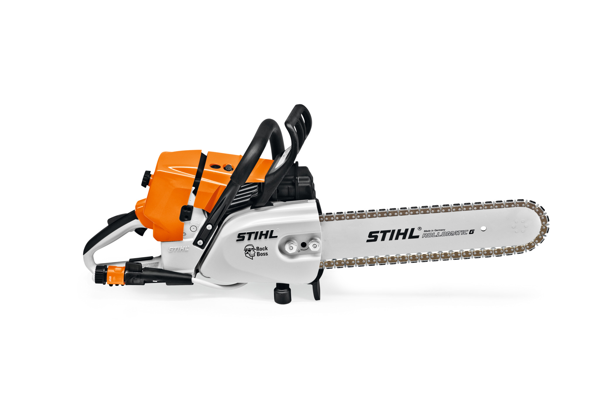 Lightweight, easy to maneuver, fast-cutting concrete cutter for deep cutting and cutting corners.