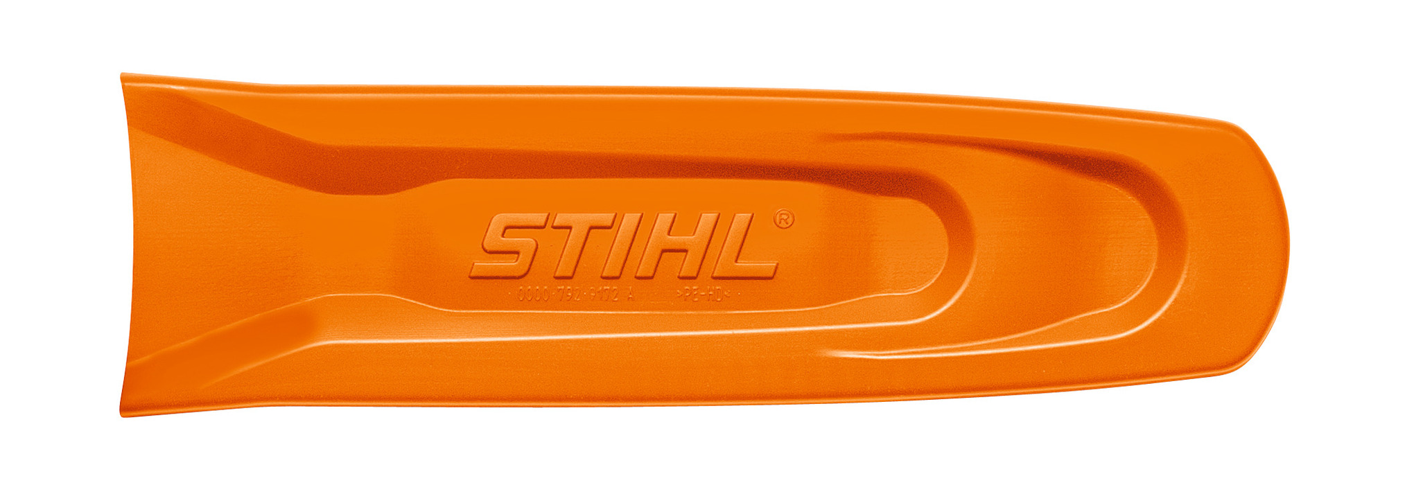 The scabbard design is specific to guide bar length, offering 100% coverage.