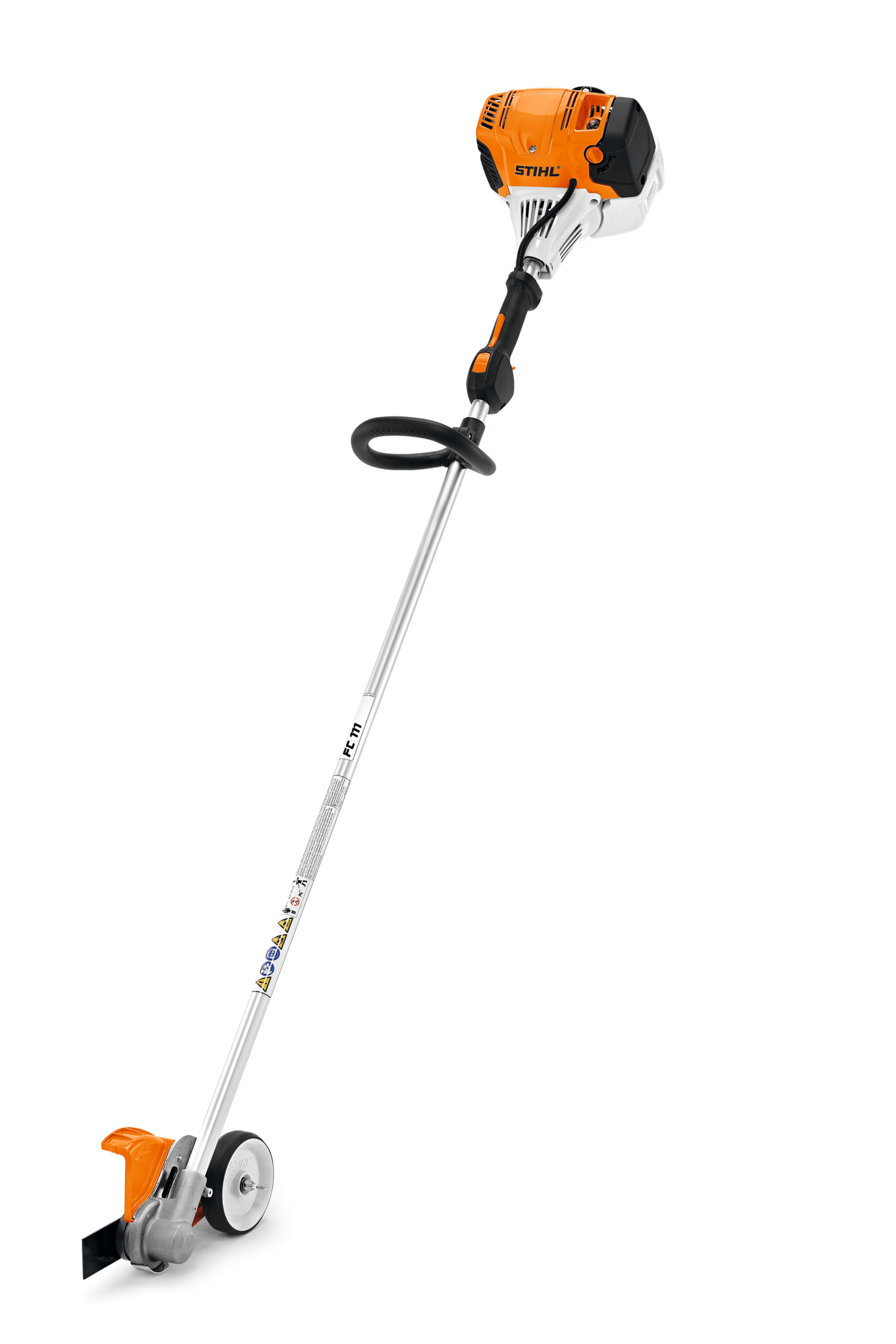 Professional straight-shaft edger powered by a large displacement, low exhaust emission engine.