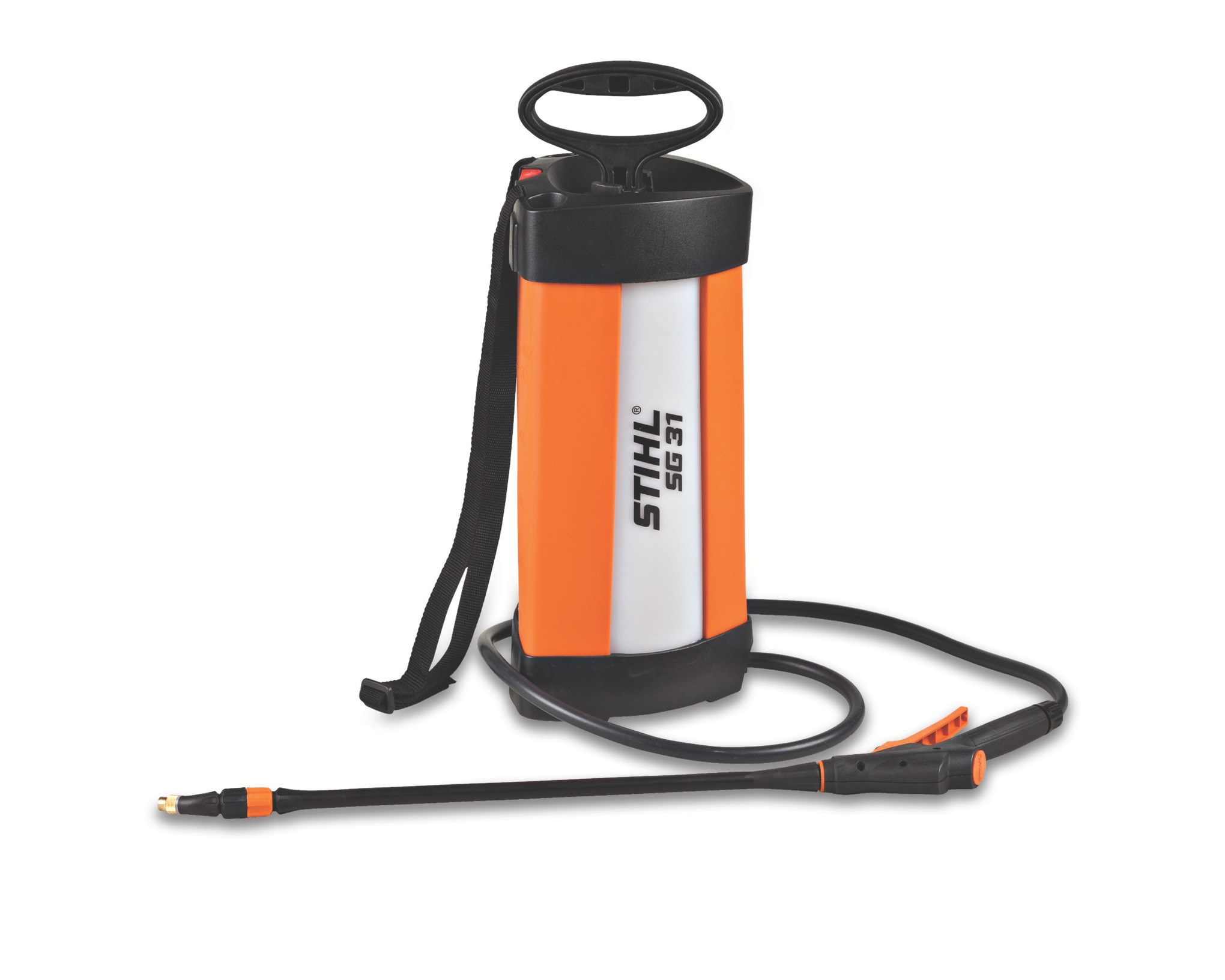 Multi-purpose sprayer for use around the home, garden, or farm.