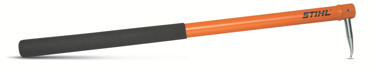 Our hookaroon helps move small logs and firewood without bending over.