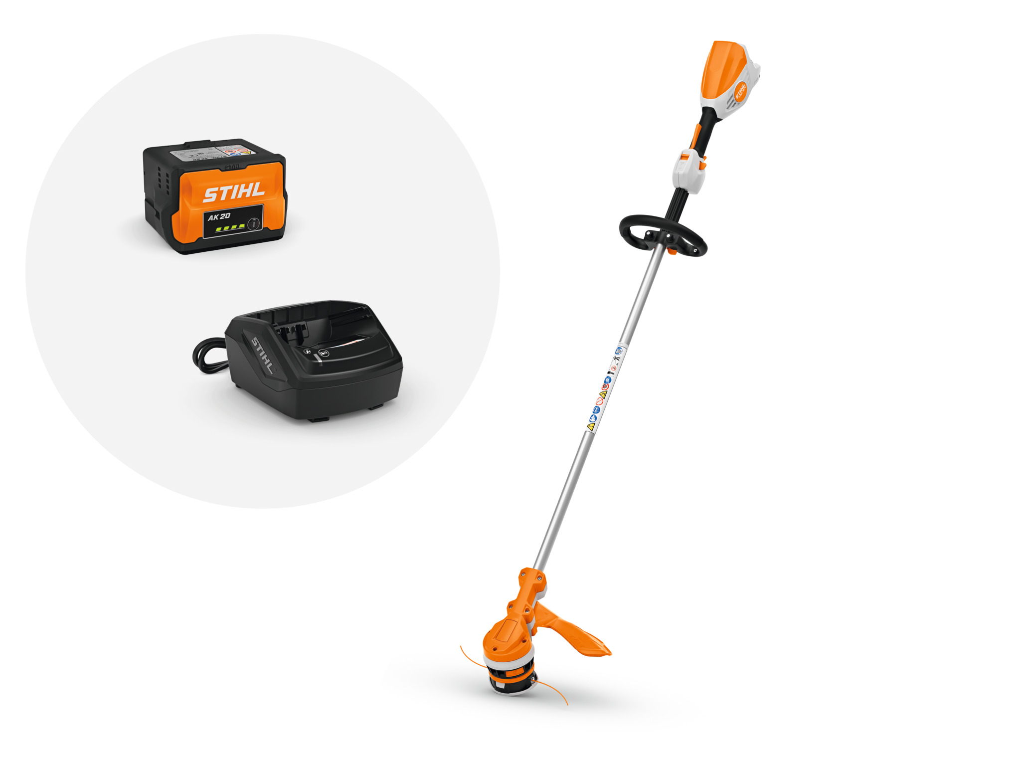 FSA 70 R battery brushcutter: quickly and conveniently carry out home trimming and clearing work