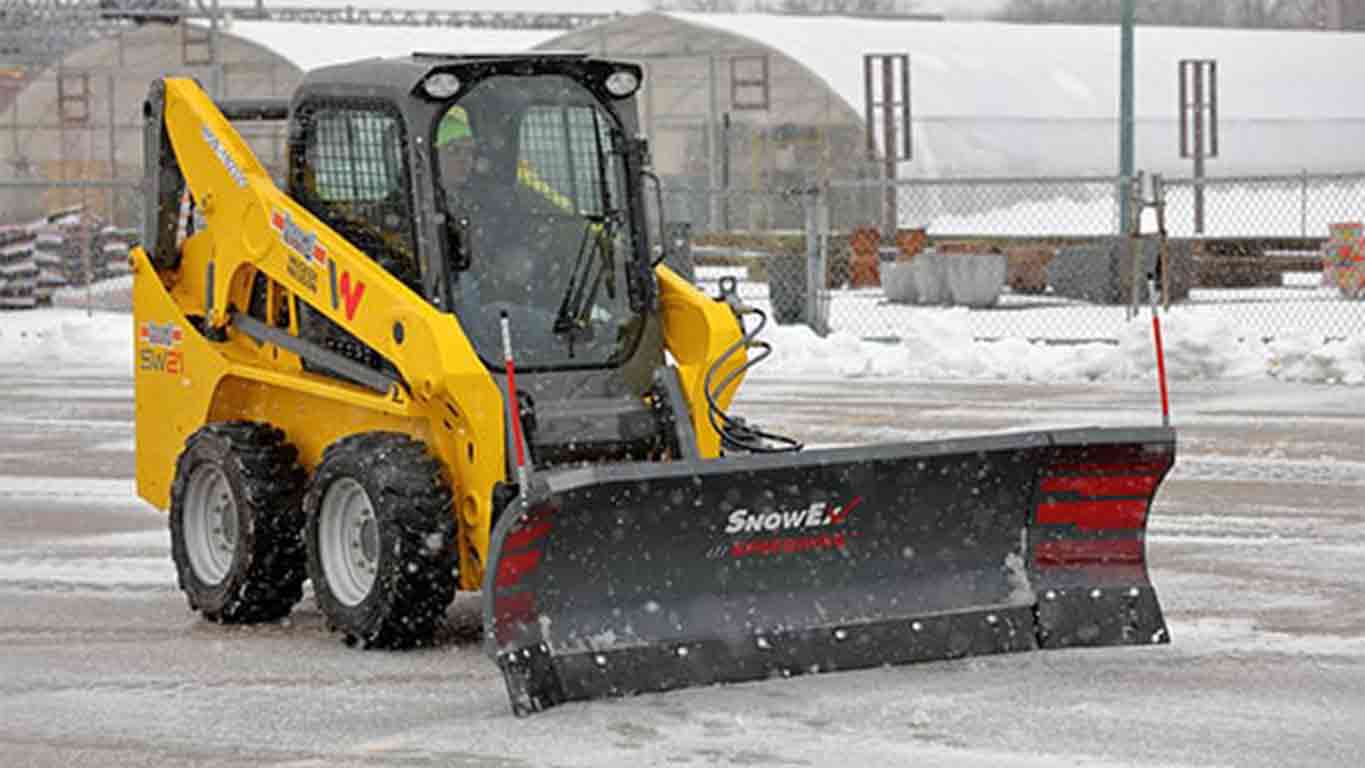 SnowEx Plow for Skid Steer