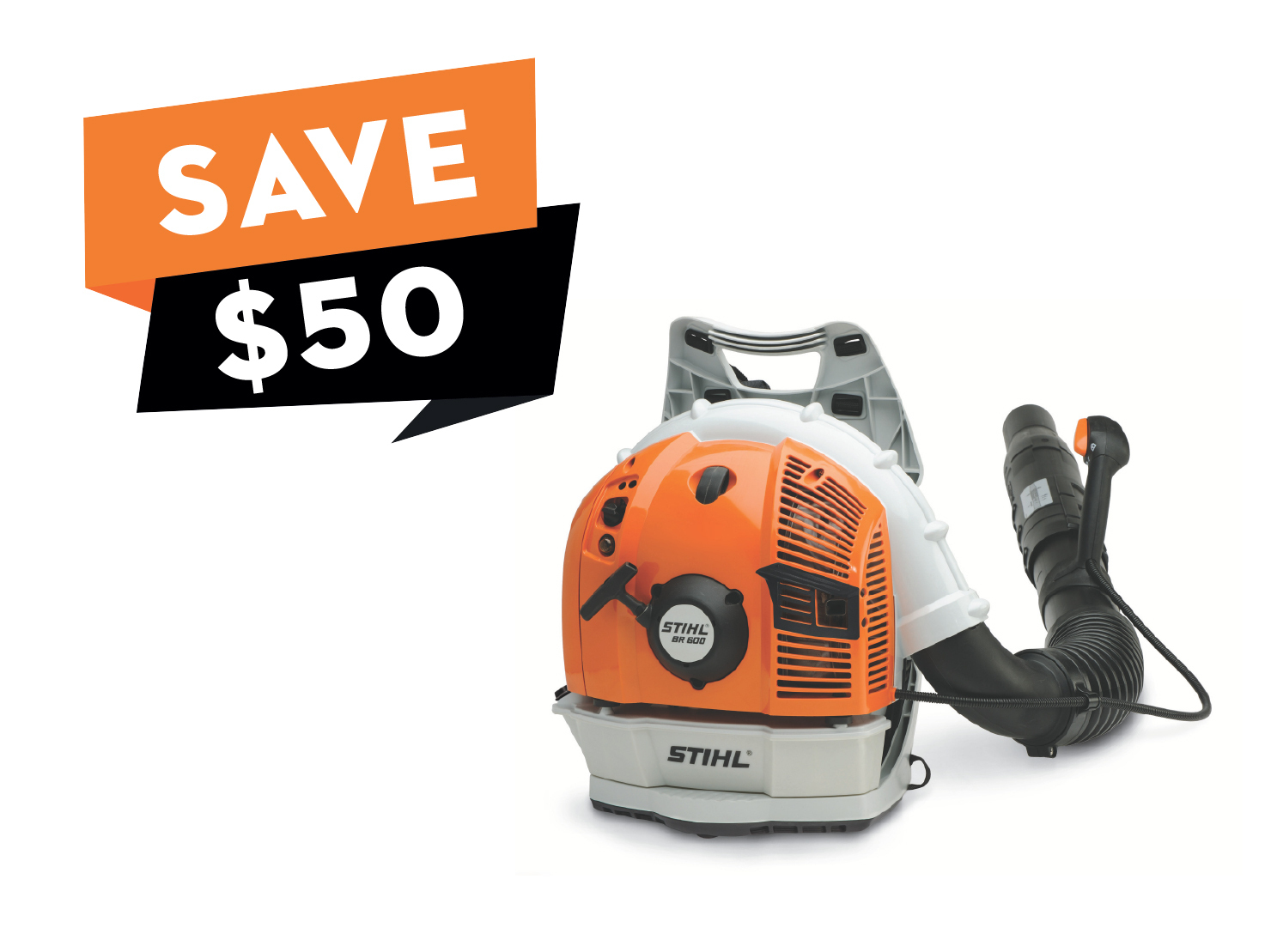 Fuel efficiency, low exhaust emissions, and durable, professional quality are all offered in this powerful professional backpack blower.