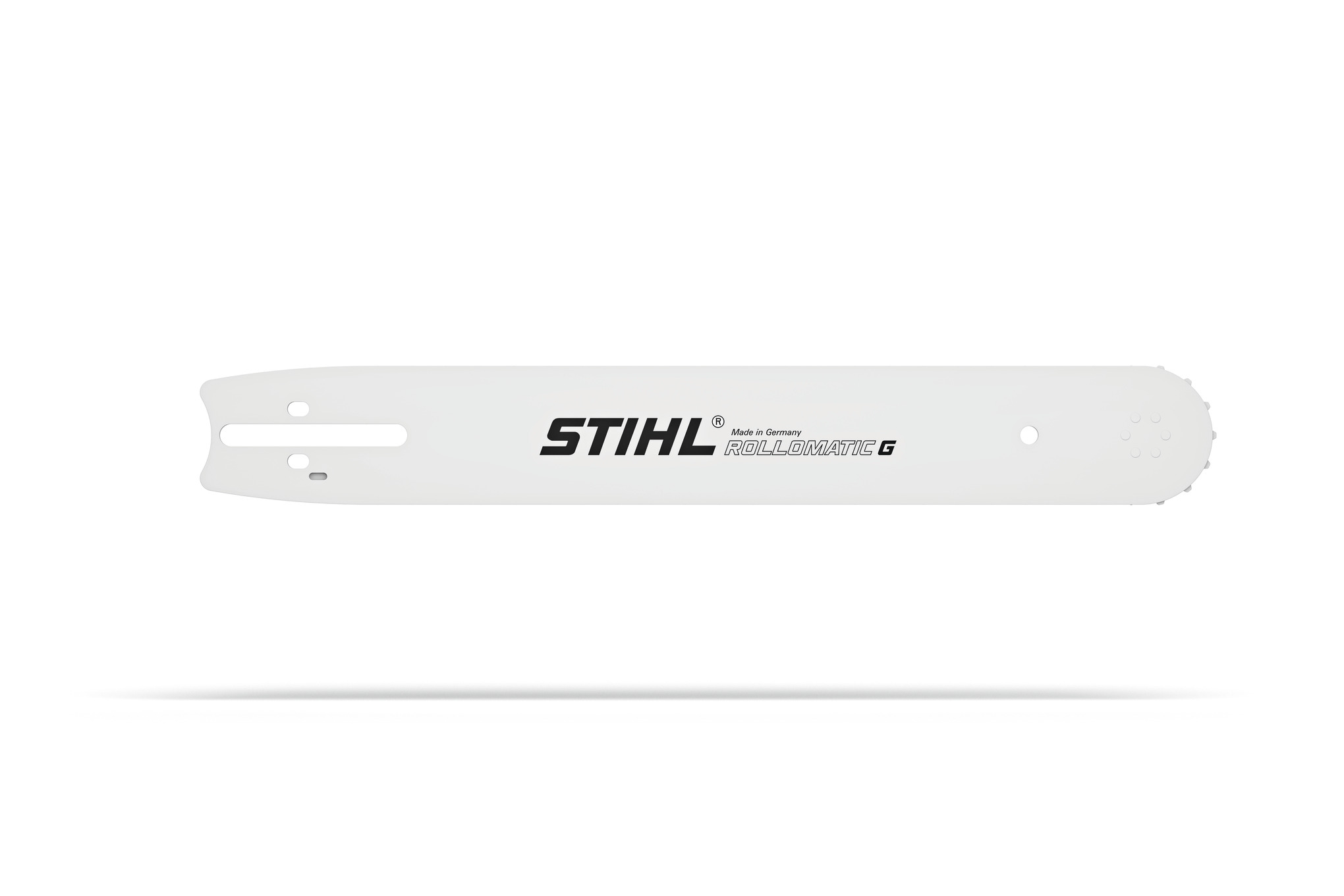 A guide bar made exclusively for the GS 461 STIHL ROCK BOSS® and STIHL Diamond Abrasive Chain 36 GBM.