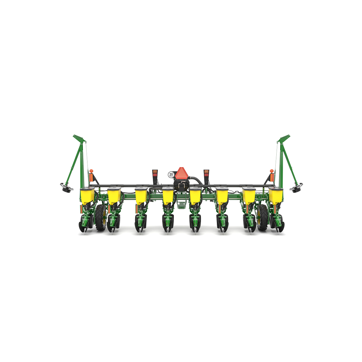 Studio image with rear view of 1705 Planter.