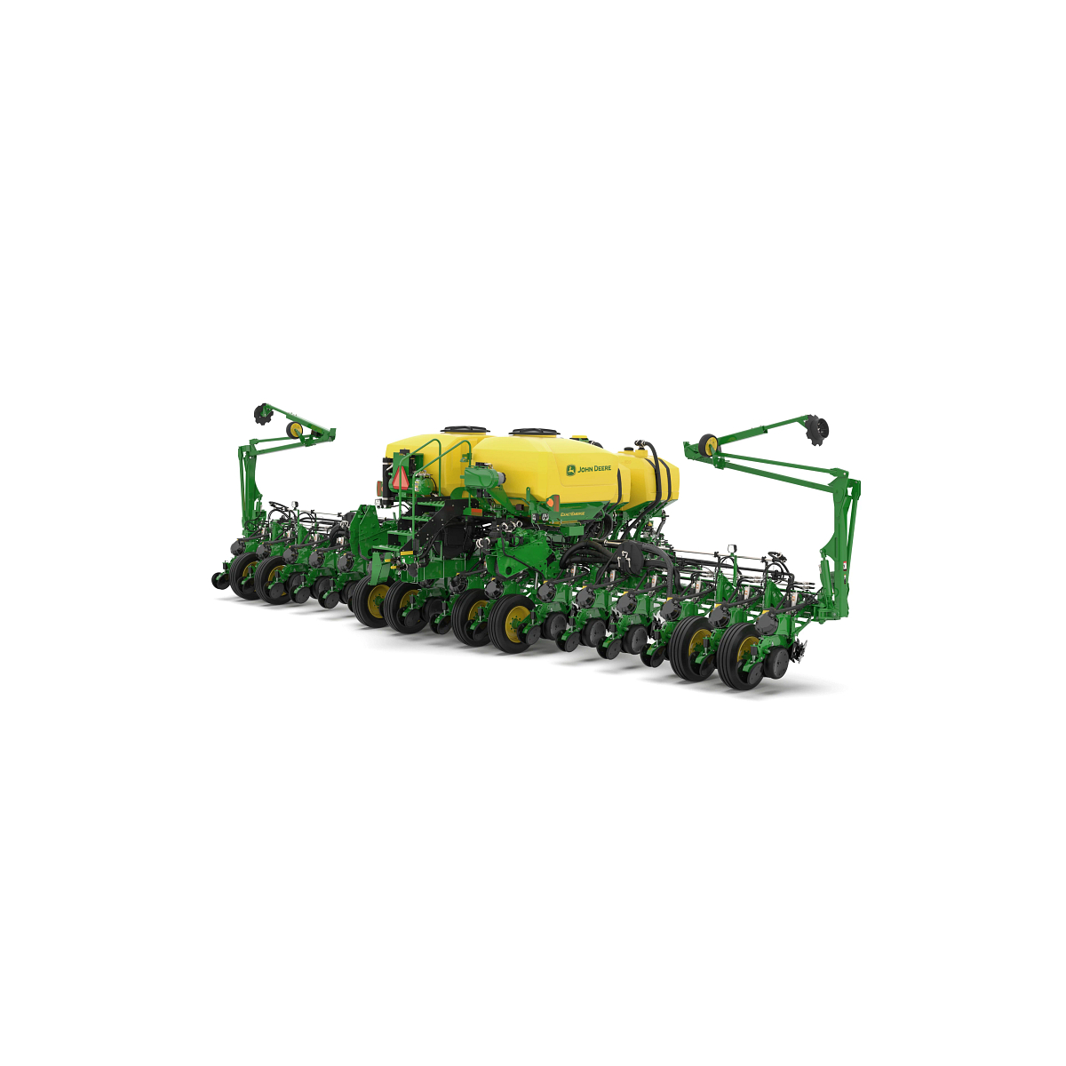 Studio rendering with left rear view of 1775NT 16R planter.