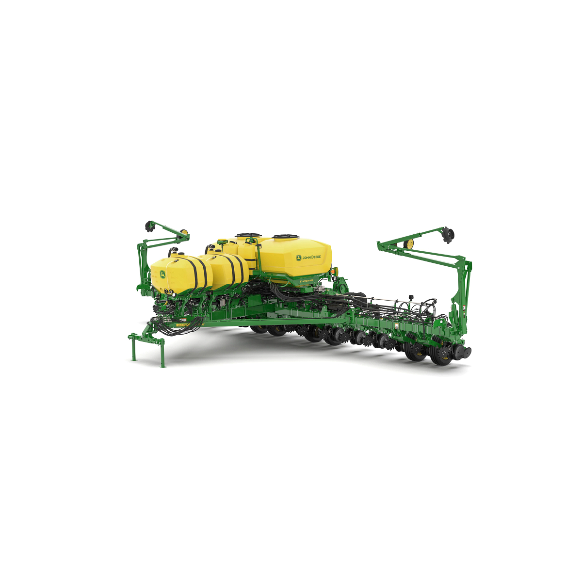 Studio rendering with front left view of 1775NT 16R planter.