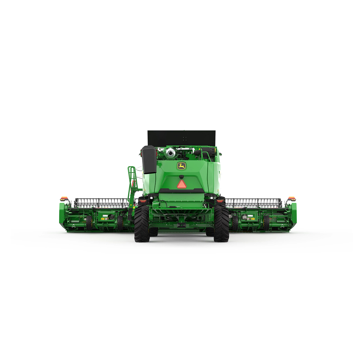 Rear studio rendering of a T6 800 Combine