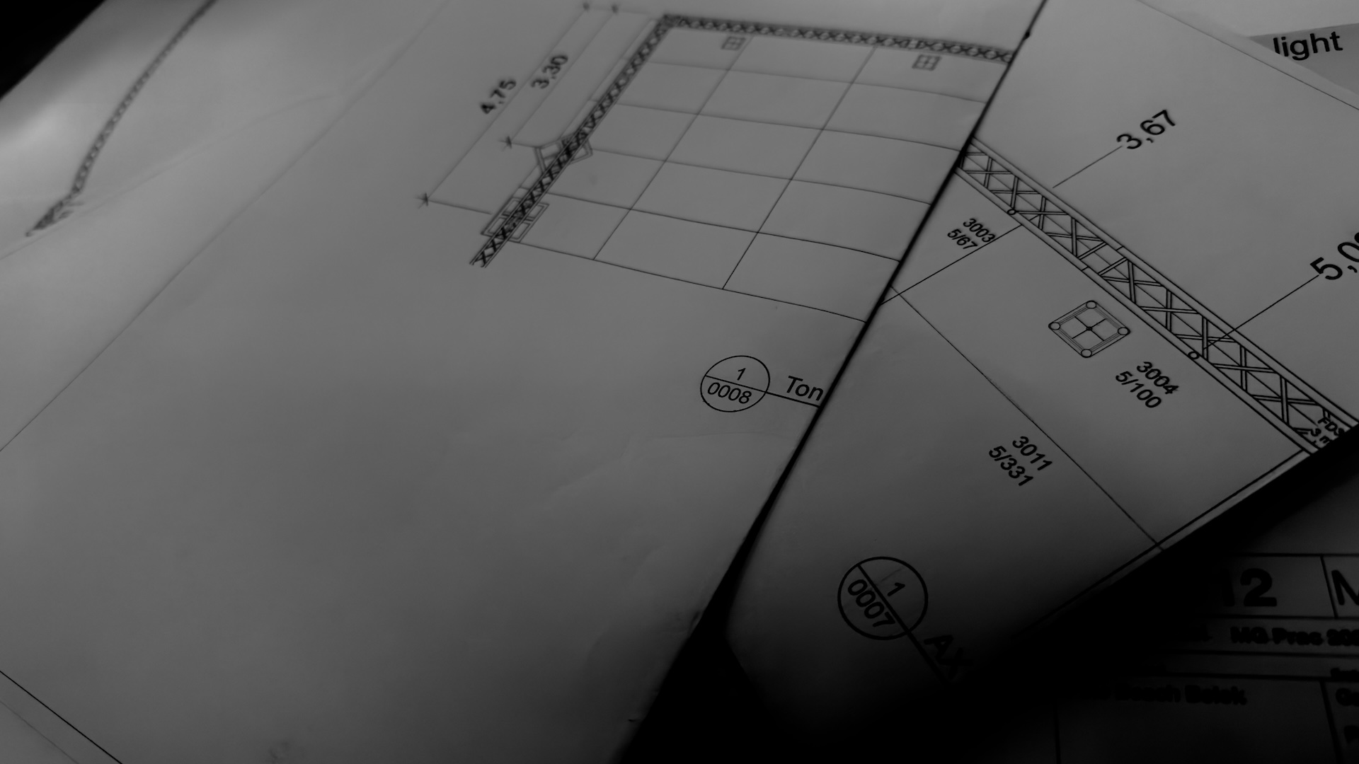 Technische Planung einer Veranstaltung mit Positionierung von Bühne und Veranstaltungstechnik