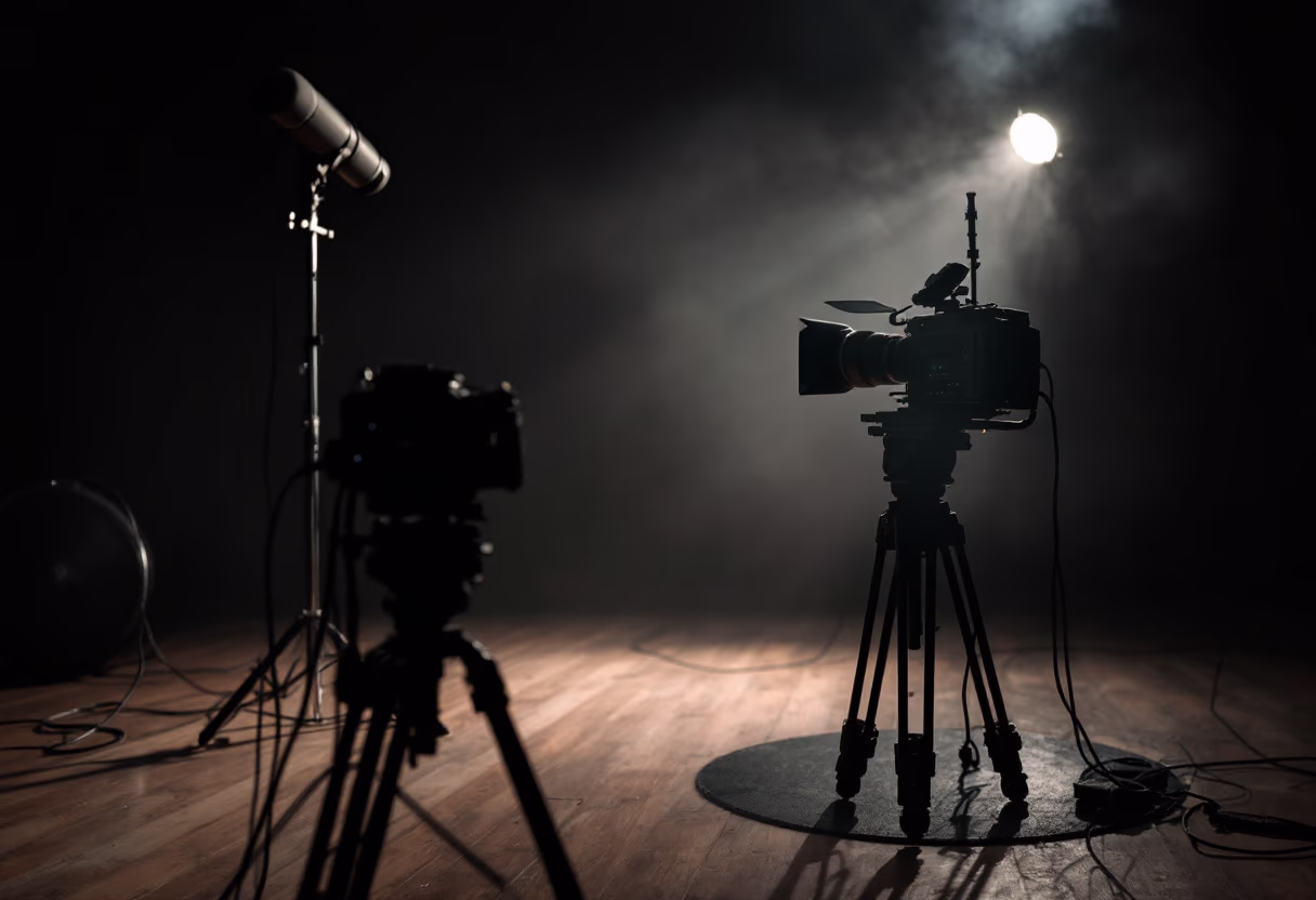 image of an open role on a film set