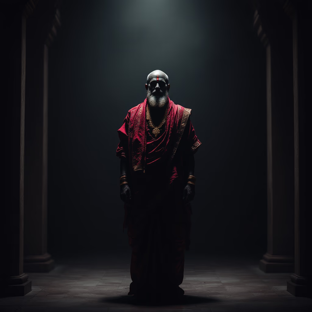 [team] image of individual temple staff (for a hindu temple)