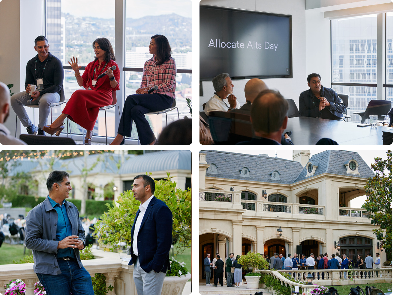 images from the 2023 Allocate Beyond Summit event