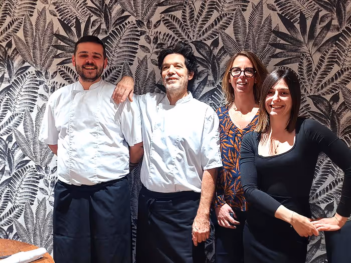 L'équipe du restaurant La Table du marais à Amiens