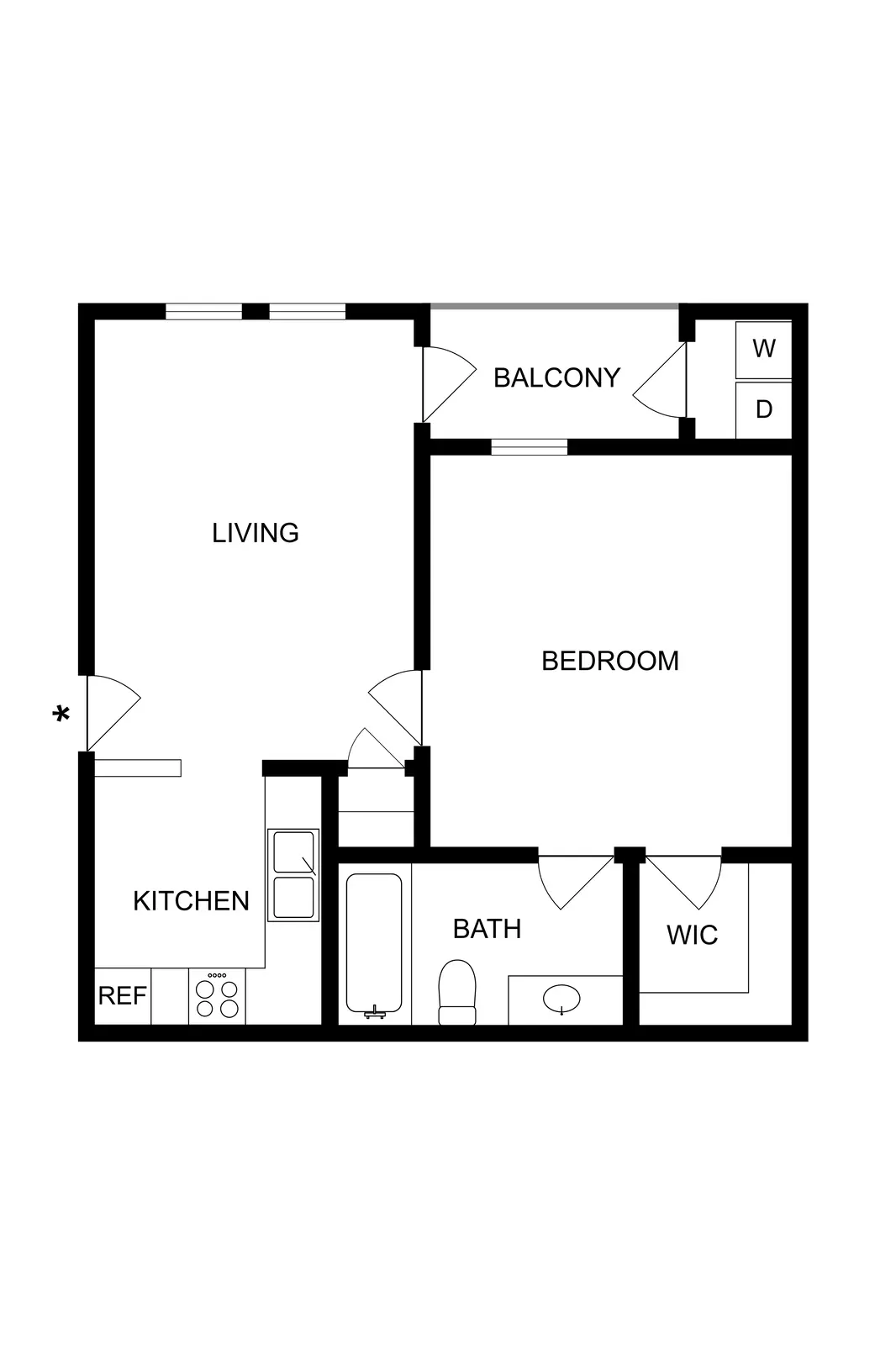 A1A floor plans
