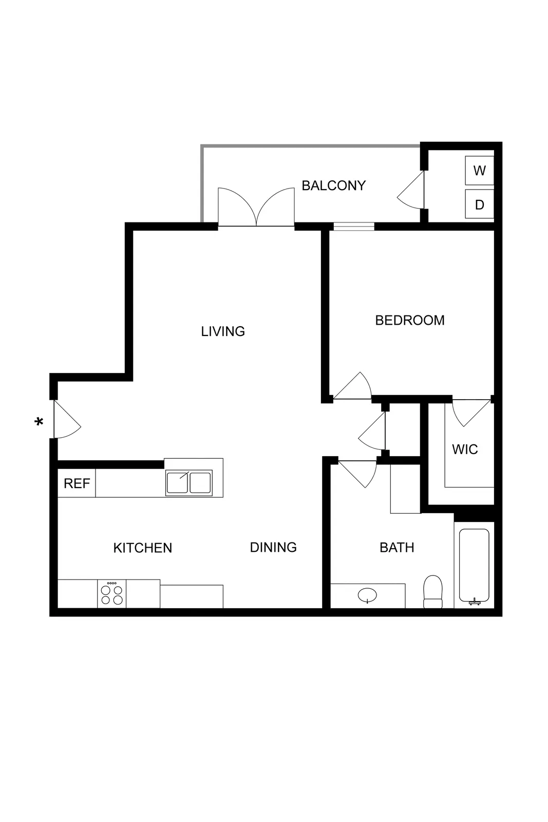 A1B floor plans