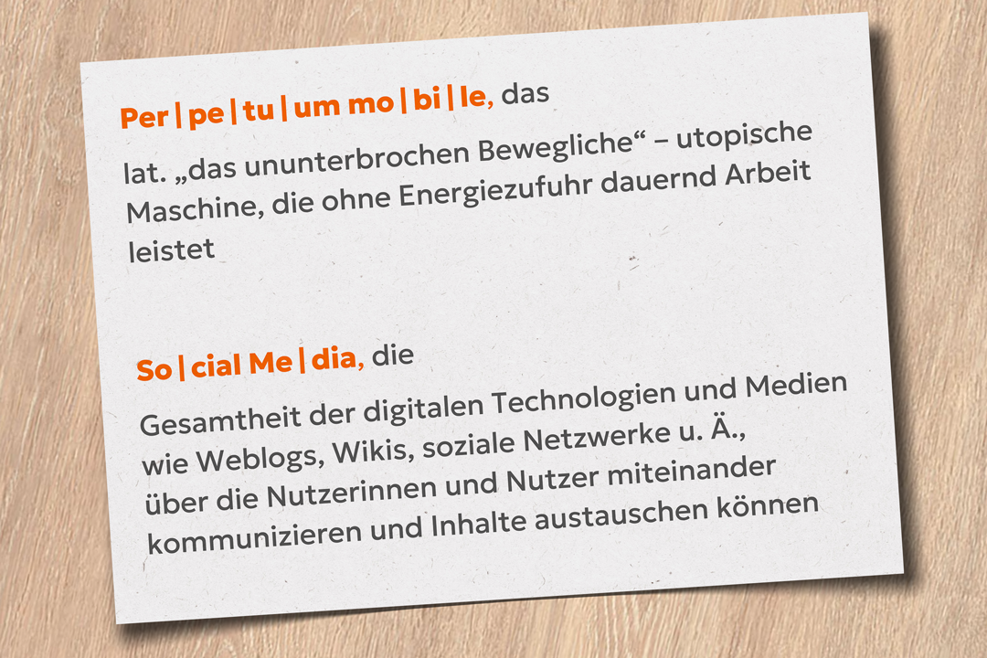 Definition Perpetuum Mobile