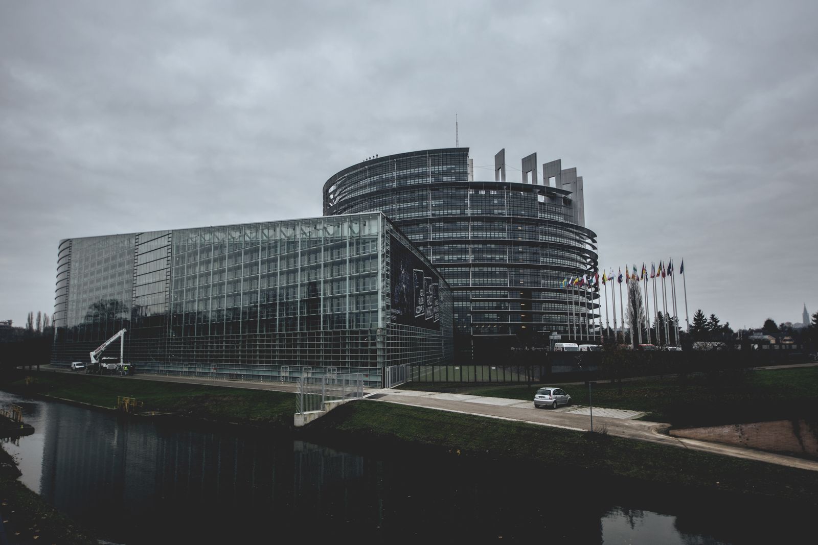 Gebäude des Europäischen Parlaments in Straßburg