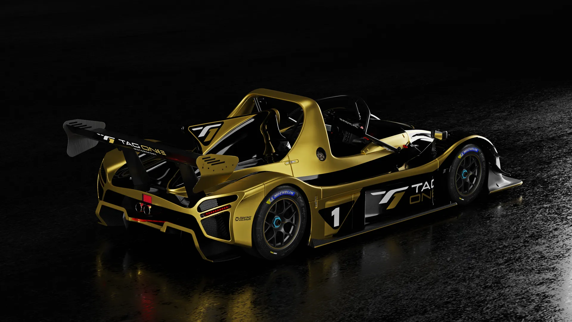 Radical SR3 XXR — vue arrière isométrique