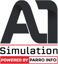 Logo de Farinex avec une lettre F stylisée dans un cercle au-dessus du texte.