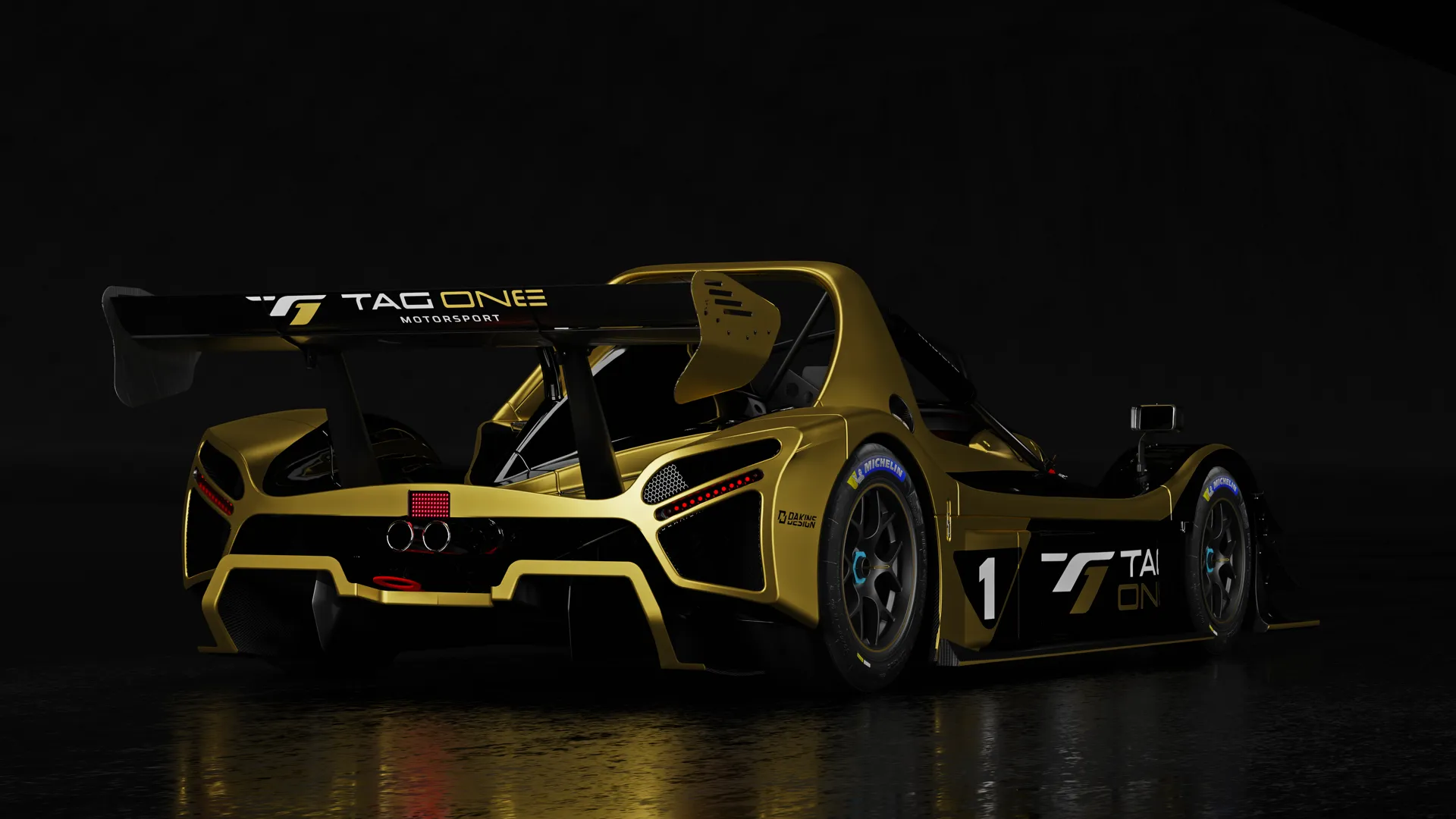 Radical SR3 XXR, vue arrière trois quarts basse