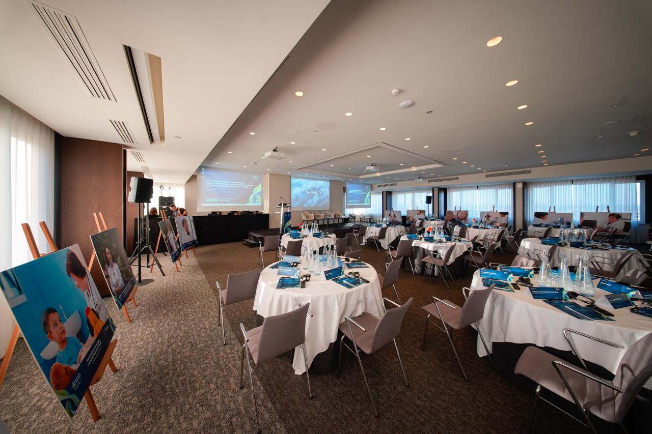 WHO Health Resilience in the Eastern Partnership — conference room and event exhibition