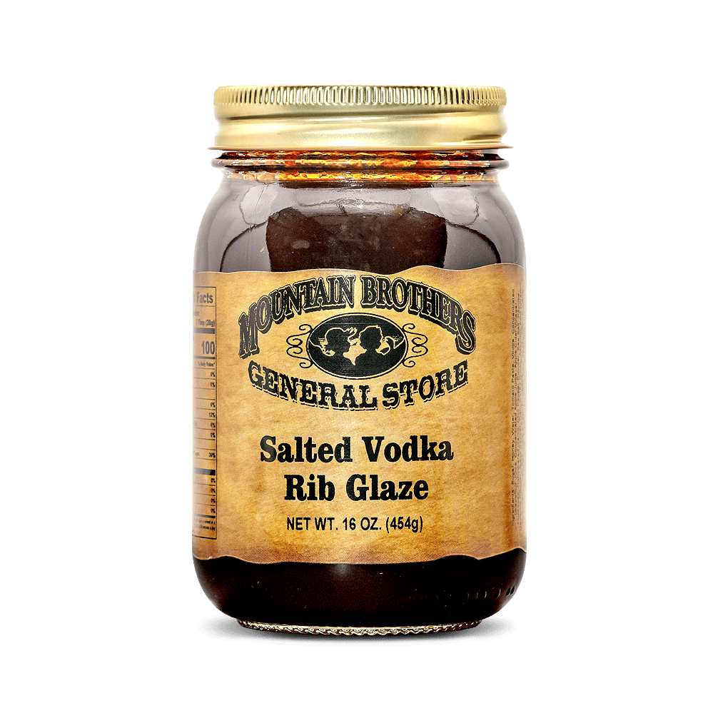 Salted Vodka Rib Glaze